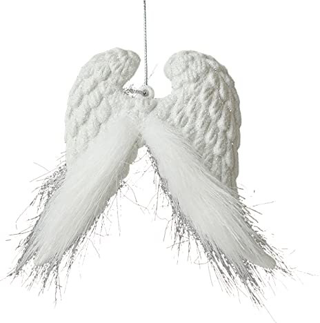 Creative Crafts Weihnachtsbaum Dekoration Zubehör Schneeflocke Engelsflügel Elche Anhänger Ornament Hängen