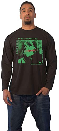 Type O Negative T Shirt Worse Than Death Official Mens Black Long Sleeve