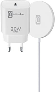 Cellularline | MAG WIRELESS CHARGER | Pad MagSafe 7,5W custodia per cellulare 12 in su