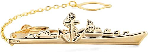 DUUDAH Modische Krawattenklammern, Krawattennadel, Herren-Geschenke, Herren-Pfeifenanker, Schiffs-Stil, Krawattenklammer für Herren, kommerzielle Krawattennadel, Bar-Clips