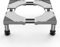 DEWEL Base Lavadora Soporte Lavadora Secadora Secadora Ajustable con 4 Pies de Goma Resistentes Acero Inoxidable Diseño de doble tubo Carga de oso 500 kg