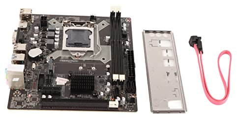 Akozon Placa Base H81 LAG1150 DDR3 con Compatibilidad con HDMI y SATA 2.0 para PC de Alto Rendimiento