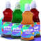 BubbleMania Frucht Zerup zuckerfrei MIX 4 x 500 ml – Erdbeere, Grüner Apfel, Pfirsich, Wassermelone | Getränke Sirup für Popcorn, Bubble Tea, Eis & Kuchen |