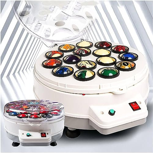 Billardkugelreiniger 2-in-1, automatischer Billardkugelreiniger, elektronischer Kugelreiniger, Snooker-Billardkugelreiniger, Geschenke für Männer, 22 Bälle
