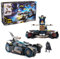 DC Comics - Ultimate Transforming Batmobile mit Batmanfigur (10cm), 1 Pfeil-Katapult, Lichteffekten, Soundeffekten, per Knopfdruck zur Batcave transformierbar. Ab 4 Jahren