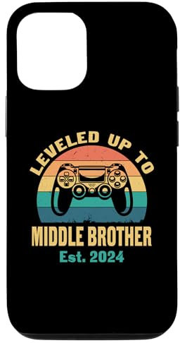 Custodia per iPhone 14 Pro Livellato fino al fratello di mezzo 2024 Gaming Gamer
