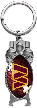 Rico Industries NFL Football Washington Commanders geformter Flaschenöffner Schlüsselanhänger – Autozubehör