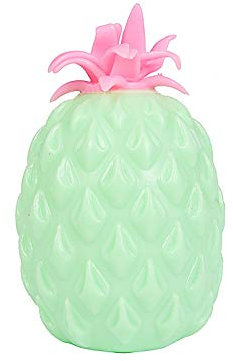 Lisher Simulation Ananas-Fidget für Angstlinderung, Stressabbau, Spielzeug, zum Ausdrücken, niedliches Obst (A)