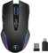Fowecry Wireless Gaming Mouse Jiggler Gaming Mouse 2.4G 1600 DPI Mouse Ergonomic Mini Mouse