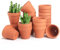 YALiya 20 Pièces Pots de Fleurs en Terre Cuite, Mini Terracotta Pot, Terre Cuite Mini Pots de Plante, avec Trou de Drainage, pour L'intérieur et Les Jardins(3,5 x 3 cm)