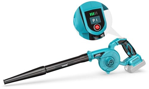 TASDISE 2 in 1 Leaf Blower, Cordless Garden Blower for Makita 18V Battery, Electric Leaf Blower and Garden Vacuum, 3-Speed Control, Leaf Hoover for Patio, Lawn, no Battery