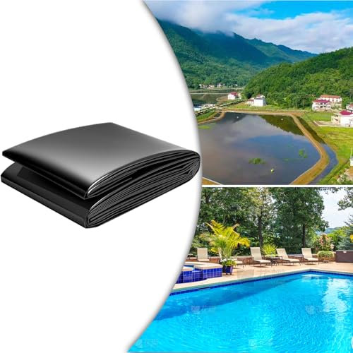 Witriolik Bâche Ultra Lourde de Protection Bâche Multi-usages Bâche de Protection bache Bâche Multifonctions Noire pour Voitures, Piscines, Bassins D'agrément, jardiniers, serresCascade
