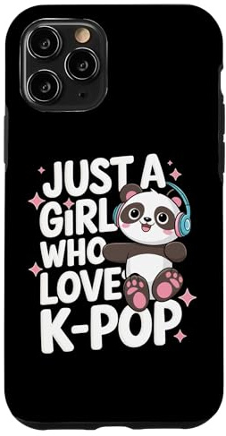 Kpop Nur ein Mädchen, das K-Pop liebt Hülle für iPhone 11 Pro