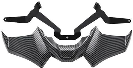 WWSADE Ali per carenatura Moto Downforce Spoiler Anteriori Nudi Aerodinamico Ala Deflettore per Ya&MA&HA per MT-07 SP MT 07 2021 2022 2023 Spoiler per Kit di Alettone per Moto(2)