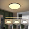 Klighten LED Schwarz 50cm Deckenlampe Dimmbar mit Fernbedienung, Ultraslim Rund Flach Deckenleuchte 48W mit App-Steuerung, für Wohnzimmer Schlafzimmer, 2700K-6500K