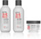 KMS Anti-Frizz-Pflegeroutine mit Shampoo, Conditioner & Haarmaske. Für unruhiges Haar, Gegen Frizz