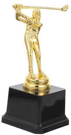 Toddmomy Golf Wettkampftrophäe Kinderpokal Aus Kunststoff Mit Realistischem Golf Design Dekoratives Sportpreis Modell Für Wettbewerbe Und Partys