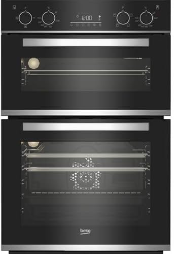 Beko bPRO 500 Built In Electric Double Oven - Black - A/A Rated