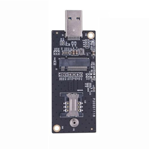NGFF Scheda adattatore riser M.2 Key-B da WWAN a USB 3.0 con slot SIM per modulo modem wireless 3G/4G/5G LTE