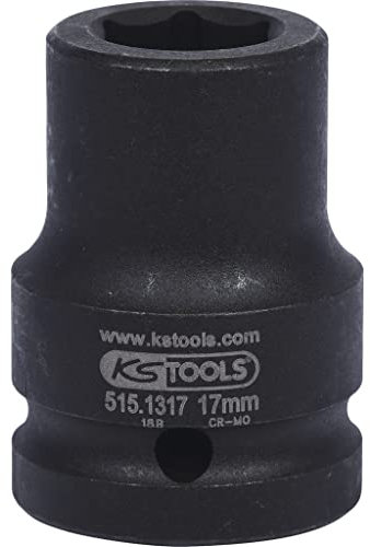 KS Tools 515.1317 Douille choc 6 pans 3/4 17 mm