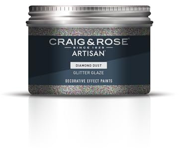 Craig & Rose - Artisan Glitter Glaze - Rose Gold 100ML