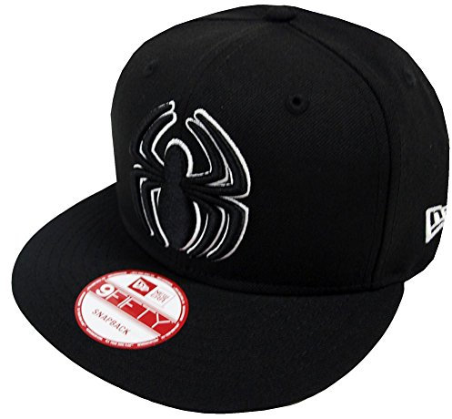 New Era Spiderman Black White Marvel Comics Snapback Cap 9fifty Limited Edition