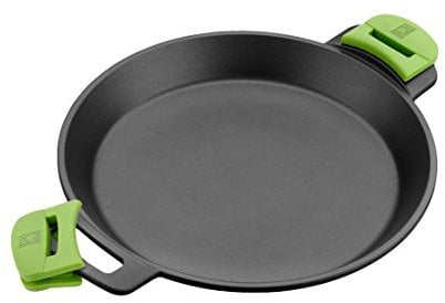 BRA Paellera, Aluminio fudido, Negro, 36 cm