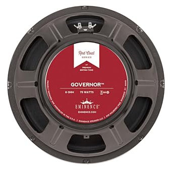 Eminence Red Coat Series The Governor 12 Guitar Speaker, 75 Watts at 8 Ohms