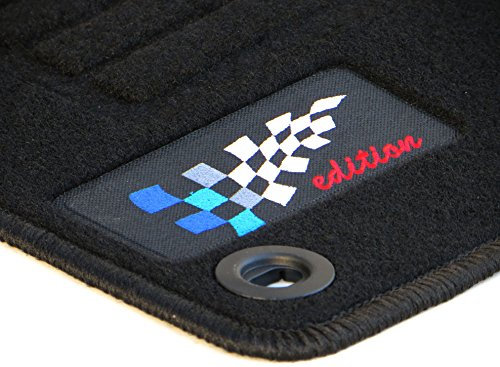 TN Profimatten Autoteppiche passend für BMW 3-er E36 Cabrio Baujahr 1993-2000 Logo