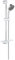 GROHE Vitalio Comfort 100 -Brausegarnitur (3 Strahlarten, wasserspsrend, inkl. Duschablage), chrom, 26096000