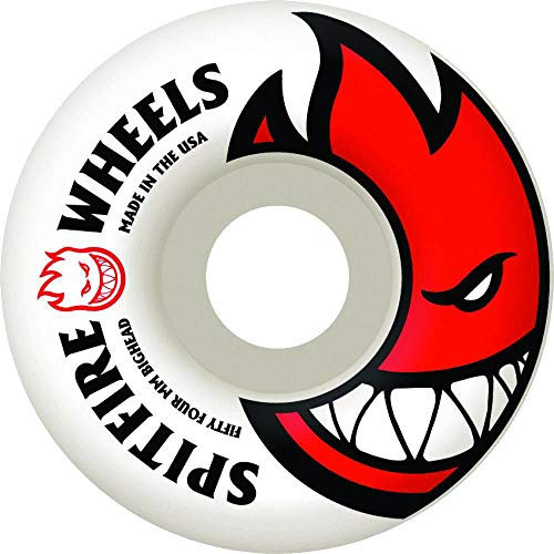 Spitfire Spiel-4 Skateboard-Räder, Bighead Skateboard-Rollen 52 mm White/Red