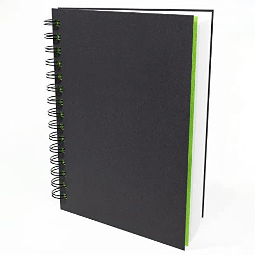 Artgecko Mixed Media Sketch Book A5 Portrait - 80 Pages (40 Sheets) 150gsm White Cartridge Paper
