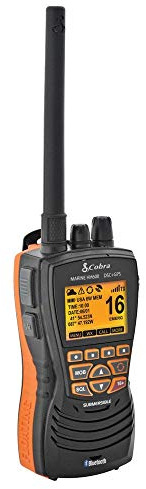 COBRA VHF-HH, 6 Watt, GPS, Grey