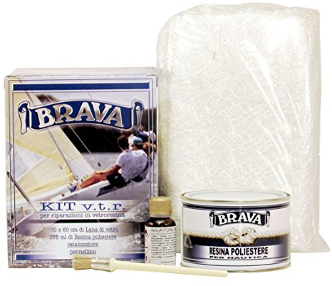 Brava KIT3 Kit Riparazioni in Vetroresina, /, 375 ml