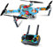 Skins4u Schutzfolie Design Aufkleber Skin kompatibel mit DJI Mavic Pro 2 / Zoom Comics Blue