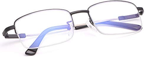Progressives Multifokal Lesebrille Blaulichtfilter Brille Computerbrille für Frauen Männer Anti Müdigkeit Multi Fokus Intelligenter Zoom Nah und Fern Titanlegierung Vergrößerungs Presbyopie Leser