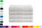 Mixibaby 4er Handtuchset Handtuch Handtücher 50cm x 100cm Frottee 100% Baumwolle 500g/qm, Farbe:Grau