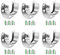 YEYIT 6 Pcs Flange Rod Holder,Closet Rod Holder,U Shaped End Rod Bracket Stainless Steel 25mm Closet Pole Socket for Wardrobe Rod Shower Curtain Rod