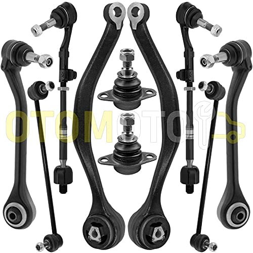 Querlenker Set vorne kompatibel mit BMW 3 E90 E91 E92 XD XI XDRIVE X-DRIVE Dreieck Kugelgelenk Spurstange 12-teilig