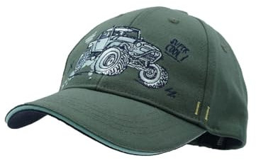 maximo Kids Boy-Cap, monstertruck Klettverschluss 49/-51 Chive/fair Aqua