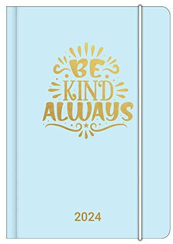 BE KInd 2024 - Diary - Buchkalender - Taschenkalender - 12x17: Midi Flexi Diary GlamLine