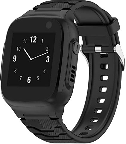 Blueshaweu Armband Kompatibel Für Xplora Kids Watch X5 Play, Classic Sport Silikon Ersatz Uhrenarmband Für Xplora X5 Play (schwarz)