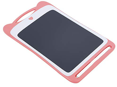 9-Zoll-LCD-Schreibtafel, Light Power Electronic Whiteboard Farbschreibbrett, EIN-Schlüssel-Lösch-LED-Zeichenbretter für Aufgabenlisten (Rosa)
