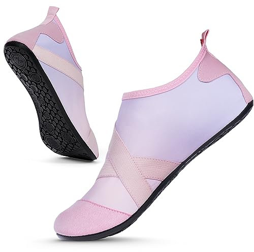AMFUN Chaussures Aquatiques, Chaussures d'eau pour Homme et Femme, à Séchage Rapide Chaussures Aquatiques pour Natation Plage Course Surf Plongée