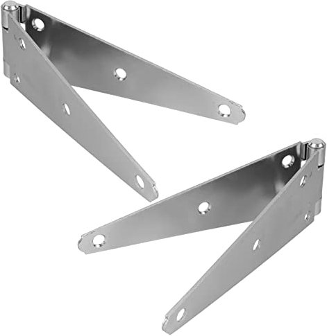 Housoutil 2stücke Teiliges Schweres Torband Verzinktes Strap-scharnier Für Holztore Gartentorband Robust Und Vielseitig Für Türen Schränke Kisten Und Gartenzaun Geeignet