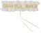 Hrlace Giarrettiera da sposa con fiocco da sposa in pizzo giarrettiera elastica garters gamba anello per donne ragazze matrimonio regalo accessori da sposa giallo chiaro taglia unica