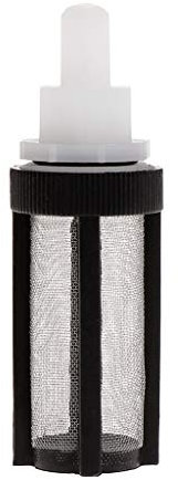 Aquarium-Ansaugfilter, Edelstahl, Mikro-Mesh-Abdeckung, Fisch für Aquarium, Wasserfilter-Zubehör, passend für 7 mm / 8 mm ID-Schlauch, Aquariumheizung, Lichtthermometer, Kies, Sanddekorationen