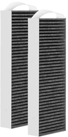 Aktivkohlefilter Ersatzfilter Kompatibel mit Bora Pure/X Pure/S Pure Kochfeldabzug Ersatz Filter PUAKF PURU PUXU Dunstabzugshaube Kohlefilter Kochfeld mit Umluft Zubehör, 2 Stück
