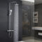 IMEX - Columna Ducha Monomando con Grifo | Kit de Ducha con Alcachofa y Rociador Antical | Griferia en Latón y Acero Inox S.304 con Barra Extensible | Serie Nassau | Color Cromado