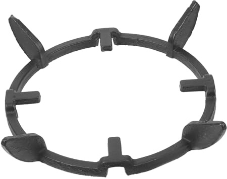 Alipis Support en Fonte Noir pour Cuisinière à Gaz Domestique, Anneau de Cuisson Antidérapant pour Poêle, Accessoires Pratiques Cuisine et Boutique Alimentaire